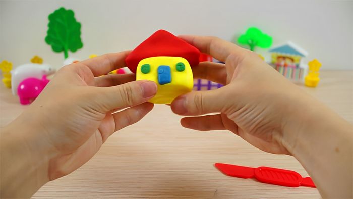 Phương pháp phối màu cam từ đất nặn